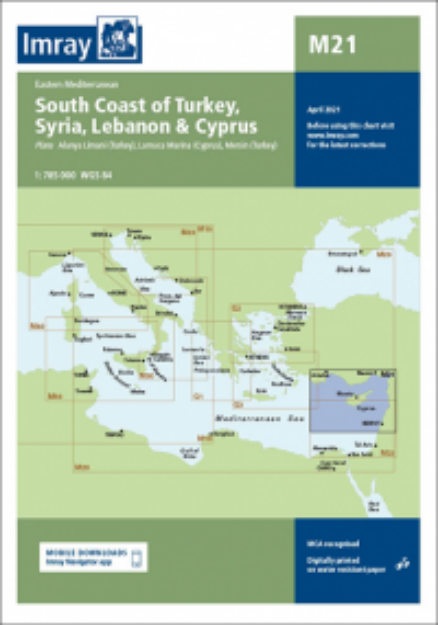 Imray M 21 - South coast of Turkey